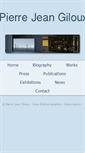 Mobile Screenshot of pierrejeangiloux.com